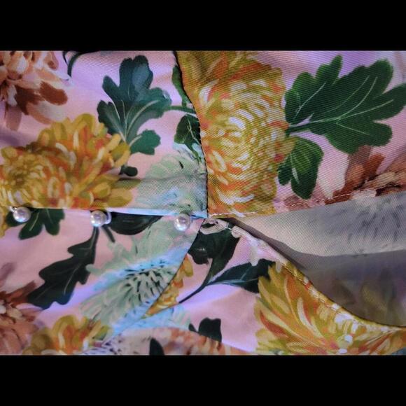 Sam Edelman size 0 pink with floral print maxi dress. Gorgeous. - Picture 6 of 6